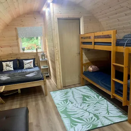 Çiftlik konaklama Broomhills Farm River Eco Pods Carlisle (Cumbria)