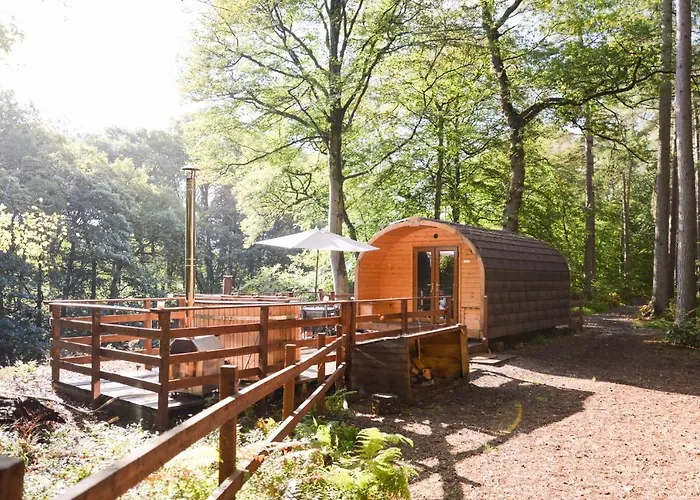 Alojamento de Turismo Rural Broomhills Farm River Eco Pods