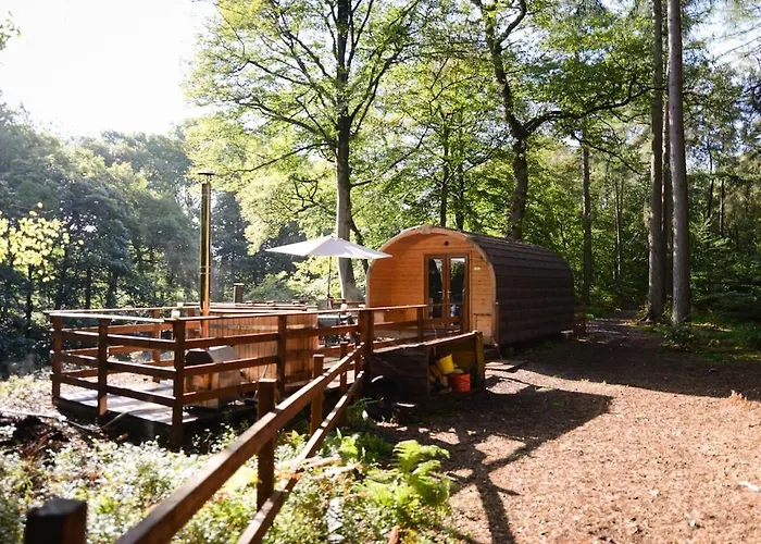 Alojamento de Turismo Rural Broomhills Farm River Eco Pods *